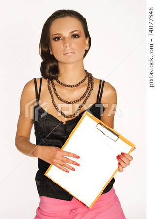 girl with a pad 14077348