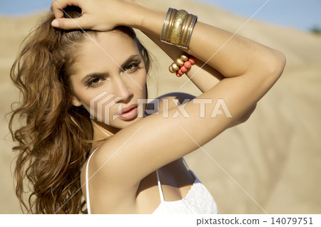 portrait brunette portrait brunette 14079751