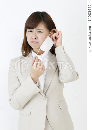 Rhinitis Business Woman Rhinitis Business Woman 14083452