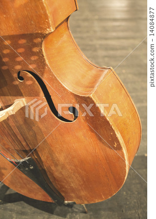 Contrabass on classical concert 14084877