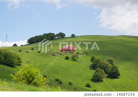 Beautiful view Italy in the high mountains 14087159