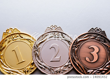 Three medals for prizes 14091432