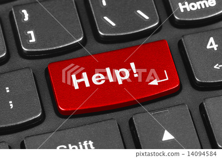 Computer notebook keyboard with Help key Computer notebook keyboard with Help key 14094584