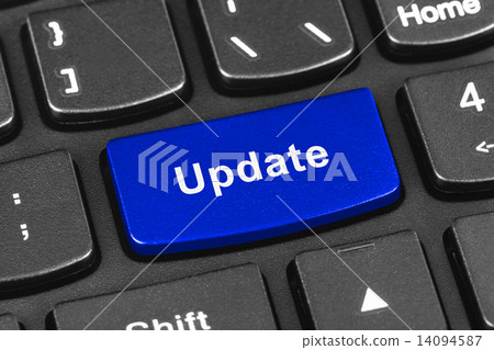 Computer notebook keyboard with Update key Computer notebook keyboard with Update key 14094587