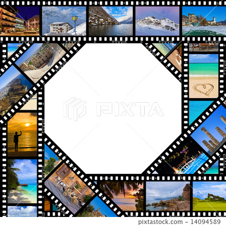 Film with travel photos 14094589