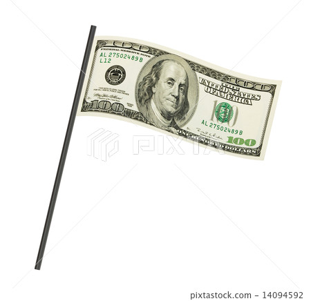 Money flag Money flag 14094592