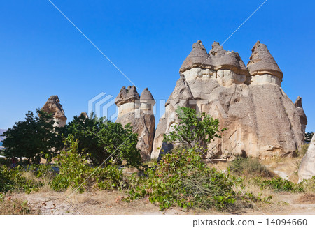 Rock formations in Cappadocia Turkey 14094660