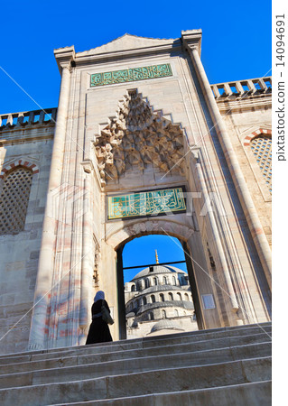 Blue mosque in Istanbul Turkey 14094691