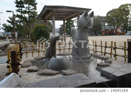 Foot bath at Yuda Onsen in Yamaguchi City 14095169