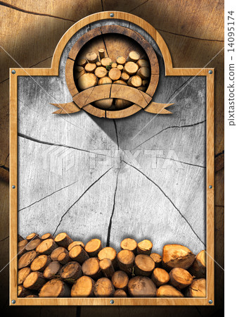 Lumber Industry - Wooden Signboard Lumber Industry - Wooden Signboard 14095174