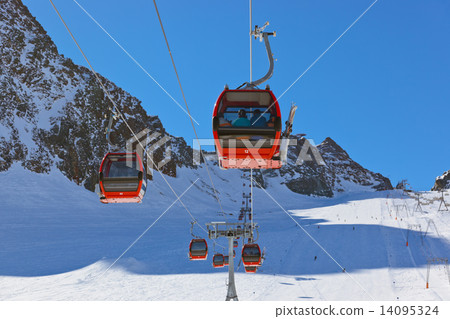 Mountains ski resort - Innsbruck Austria 14095324