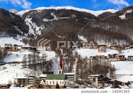 Mountains ski resort Solden Austria Mountains ski resort Solden Austria 14095365