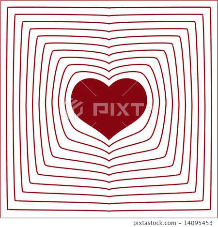 abstract line heart love symbol white background eps10 abstract line heart love symbol white background eps10 14095453