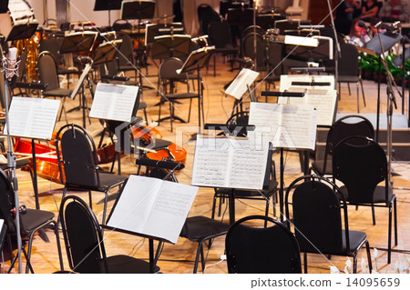Musical instruments and sheet music 14095659