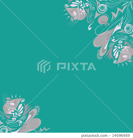 Abstract curve background composition 14096989