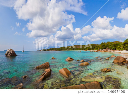 Beach Anse Lazio - Seychelles Beach Anse Lazio - Seychelles 14097408