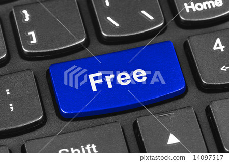 Computer notebook keyboard with Free key 14097517