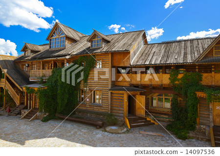 Retro house in Izmailovo Kremlin - Moscow Russian 14097536