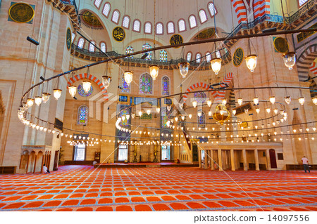 Suleymaniye Mosque in Istanbul Turkey 14097556