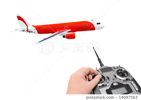 RC plane and radio remote control RC plane and radio remote control 14097563