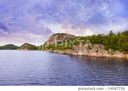 Fjord Lysefjord - Norway 14097726