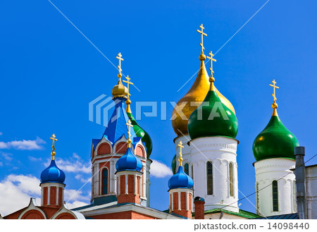 Churches in Kolomna Kremlin - Moscow region - Russia 14098440
