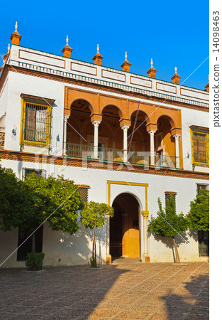 Patio of Casa de Pilatos - Seville Spain Patio of Casa de Pilatos - Seville Spain 14098463