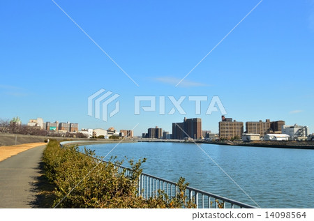 Kanzaki River Mikuni Station neighborhood Kanzaki River Mikuni Station neighborhood 14098564