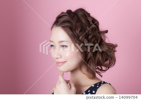 coiffure, hairdo, hair-arrange 14099704