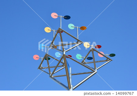 An anemometer (Yume noisaka Park / Yume noisima, Tokyo District) 14099767