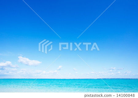 沖繩的大海和藍天 沖繩的大海和藍天 14100848