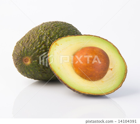 Avocado. Avocado on a Background 14104391