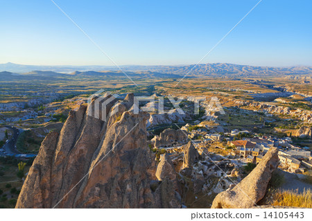 Uchisar Castle in Cappadocia Turkey 14105443