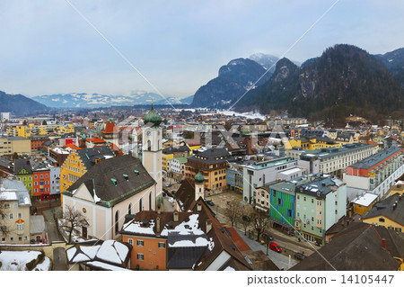 Town Kufstein in Austria Town Kufstein in Austria 14105447