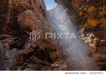 Famous canyon Masca at Tenerife - Canary 14105451