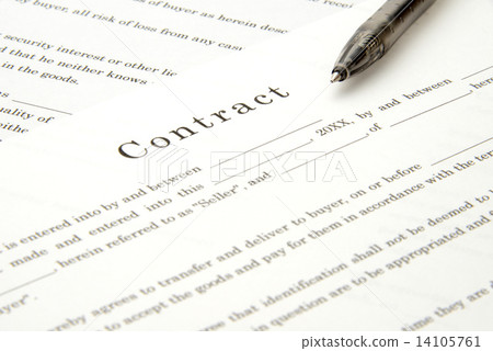 Contract and ballpoint pen Contract and ballpoint pen 14105761