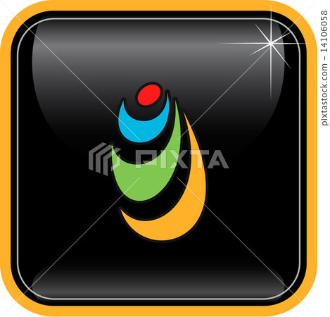Vector abstract internet icon - Stock Illustration [14106058] - PIXTA