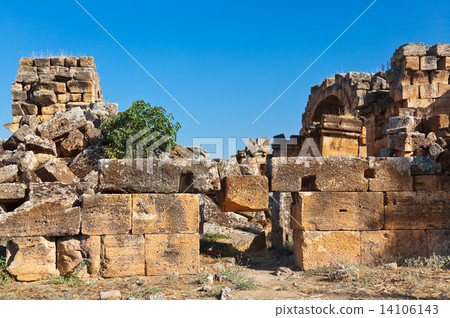 Old ruins at Pamukkale Turkey 14106143