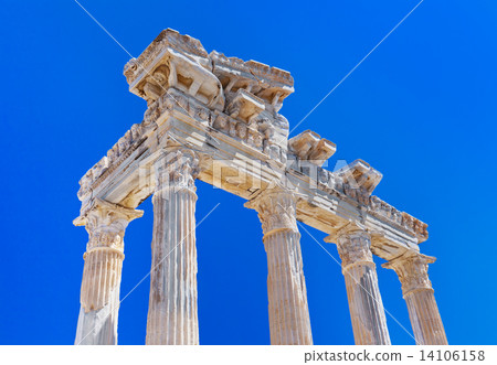 Old ruins in Side, Turkey 14106158