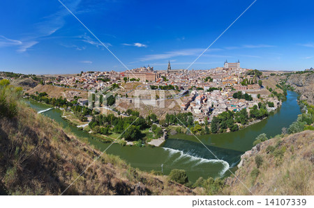 Panorama of Toledo Spain 14107339