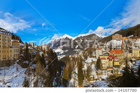Mountains ski resort Bad Gastein Austria Mountains ski resort Bad Gastein Austria 14107780