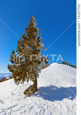 Mountains ski resort St. Gilgen Austria Mountains ski resort St. Gilgen Austria 14107782