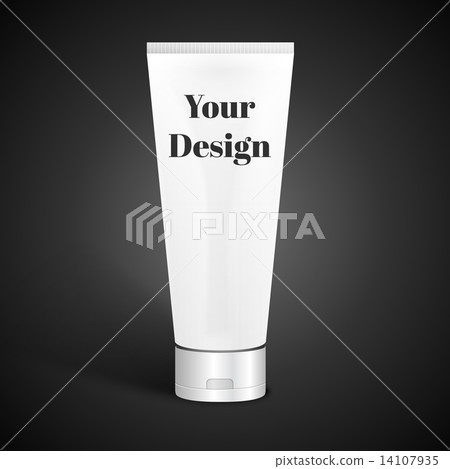 Vector Illustration of Tube for Cosmetic Package 14107935