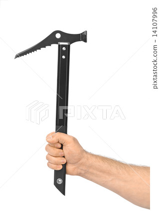 Hand with ice axe 14107996