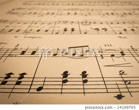 Antique score Antique score 14109705