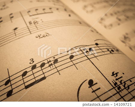 Antique score Antique score 14109721