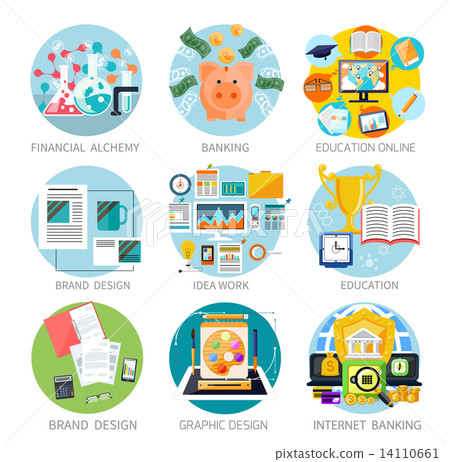 Financial alchemy, education, graphic design Financial alchemy, education, graphic design 14110661