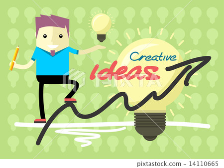 Man holding in hand lightbulb Man holding in hand lightbulb 14110665