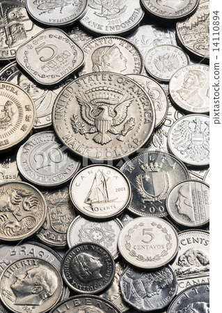 Collection of old Silver Coins 14110894