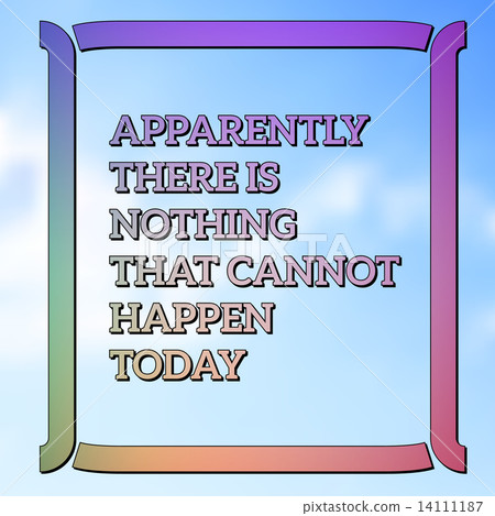 Modern retro digital poster with typographic quote Modern retro digital poster with typographic quote 14111187